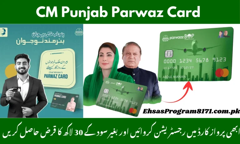 CM Punjab Parwaz Card